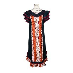 RM Hawaii Flutter Sleeve Midi Sundress